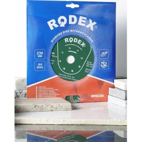 Resim Rodex RRS230 Kanallı Turbo Elmas Kesme Diski Mermer, Tuğla, Granit, Taş 230mm 