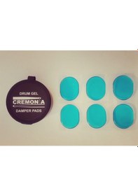 Resim Cremonia Adp-01 Davul Susturucu Gel 6 Adet Yapışkanlı Damper Pad 