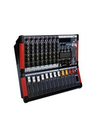 Resim Maxword Rps-8c-1100 Amfili Power Mikser 2x550w Mixer 2x99 Dsp Efektli 