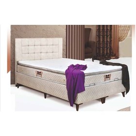 Resim Kdl Karaca Serisi Çift Kişilik Yatak Baza Seti 150 x 200 