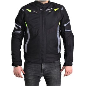 Resim Venom Cıty Cordura Short Kısa Mevsimlik Motosiklet Montu (Kadın) 