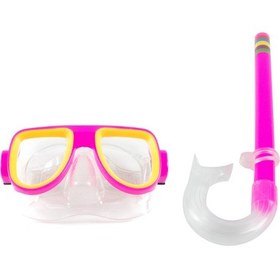 Resim Şnorkel Maske Set Pembe 