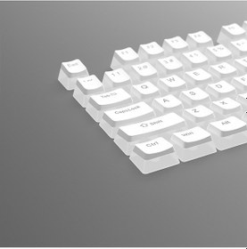 Resim 130 Keys Pudding Keycaps Klavye Tuş İki Renki Kalıplama Keycaps 15 