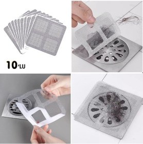 Resim Ams Net 10'lu Banyo Ve Mutfak Lavabo Koku Önleyici Ve Haşere Böcek Önleyici Gider Filtresi 