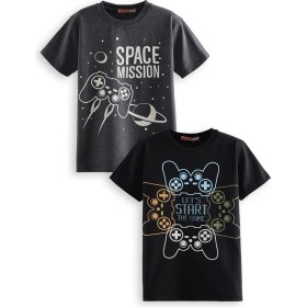 Resim Start Game Erkek Çocuk 2'li Paket T-shirt 