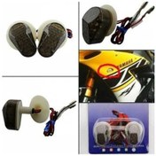 Resim Yamaha R6- R1 - R25 Gömme Sinyal Füme Cam Sarı Yanar Arasmoto 
