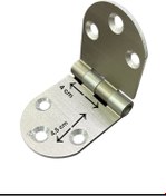 Resim Skygo Yüksel Oval Alüminyum Kasa Menteşesi 4 cm 