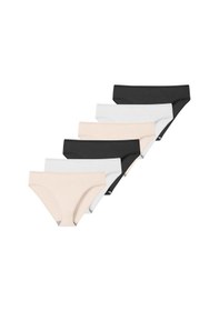 Resim Likralı 6'lı Kutu Premium Slip Külot Laura G-006 C Resimdeki Renk 