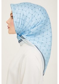 Resim Armine İpek Eşarp 2024 Yaz - 9166-34 Twill - 9166-34 