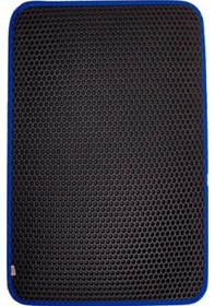 Resim Cattie Premium Cattie Altıgen Model Kum Toplayıcı Fonksiyonel Kedi Paspası Mavi 50X75 Cm Mavi 