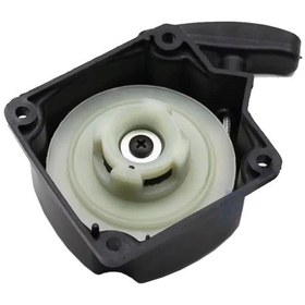 Resim Prc Motorlu Tırpan E-start Starter Komple 4 Tırnak Castor Tip 