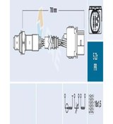 Resim FAE 75158 Oksijen Sensoru Lambda Sondasi Golf VI Fabia Octavia Rapid Roomster Yeti Cbza Cbzb 03F906262B (WF111849) 