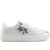 Resim Nine West SAMSTAR 5FX Gümüş Kadın Sneaker 