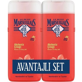 Resim LE PETİT MARSEİLLAİS ÇİLEK 2'Lİ DUŞ JELİ 400 ML 