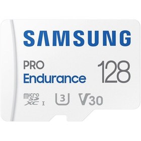 Resim Samsung Pro Endurance 128 GB MicroSDHC Güvenlik ve Araç Kamerası Hafıza Kartı MB-MJ128KA 