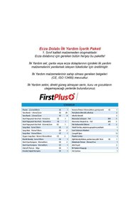 Resim İlk Yardım Içeriği Ecza Dolabı Içeriği Boyun Korseli Lüx Phl 