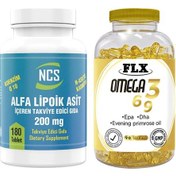 Resim Ncs L-Carnitine Q10coenzyme 180 Tablet & Flx Omega 3-6-9 90 Tab 
