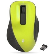 Resim EVEREST SM-360 Usb Yeşil 3D Optik Süper Sessiz Alkalin Pil Kablosuz Mouse 