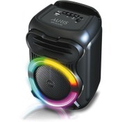 Resim Auris Kln160 15w 4 İnç Rgb Taşınabilir Bluetooth Hoparlör 