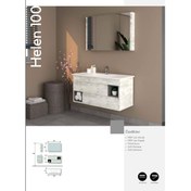 Resim Helen 100 cm Banyo Dolabı 