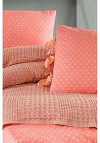 Resim Elart Silvia Tek Kişilik Pike 160x240 Cm Somon Somon 