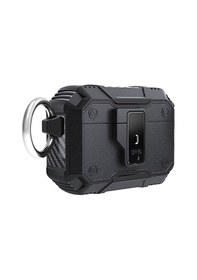 Resim Air-pods 3. Nesil Zore Airbag 35 Darbelere Karşı Dayanıklı Düğmeli Kılıf-siyah Siyah 