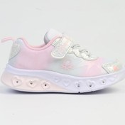 Resim Benetton İthal Gri Pudra Işıklı Çocuk Spor Ayakkabı Bnı-10127 001 