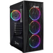 Resim Zoko Melody X 4 Fanlı Siyah ATX Oyuncu Bilgisayar Kasası 