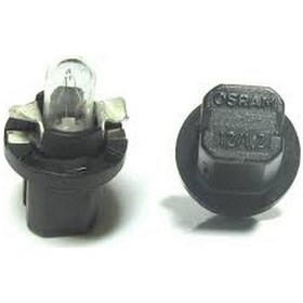 Resim Osram 12V Duylu Gösterge Ampulü Dipsiz 1.2W Siyah N11.1867 