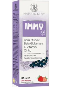 Resim Natural Nest Naturalnest Immy Kara Mürver 150 Ml - Çilek 