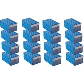 Resim Sembol Plastik Çekmeceli Kutu 140 (16 Adet) 