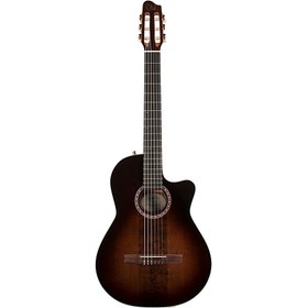 Resim Godin Arena Pro CW EQ Elektro Klasik Gitar (Bourbon Burst) 