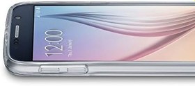 Resim Cellular Line CCLEARDUOGALS6T Clear Duo çanta Samsung Galaxy S6 için açık 