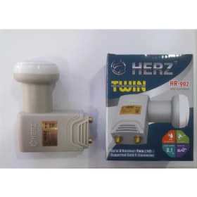 Resim Herz HR-902 Çift Çıkışlı Universal Lnb Full Hd 0.1db Gold 