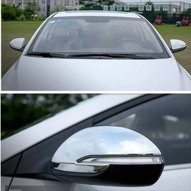 Resim Hyundai Elantra ( 2016-2019 ) Arası Uyumlu Ayna Kapağı / Nikelaj 