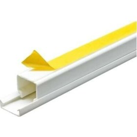 Resim Vesting VSTB-4040 ,40X40MM Beyaz/2mt Yapışkan Bantlı Kablo Kanal 