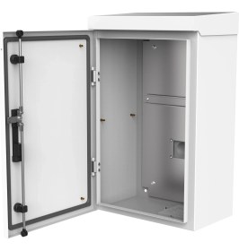 Resim Ager 400X600X250MM Mobese Dış Ortam Direk Tipi Kabinet Fanlı & Direk Montaj Kitli AG-MB406025B2 