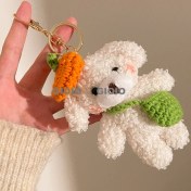 Resim Silver1 Karikatür Küçük Hediye Peluş Bebek Kolye Anahtarlık Çanta Kolye Aksesuarları (Yurt Dışından) 