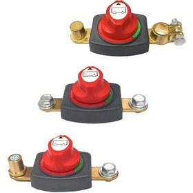 Resim 12v / 24v Araba Negatif Bağlantı Kesme Anahtarı Modifikasyonu Bakır Kafa Tipi 