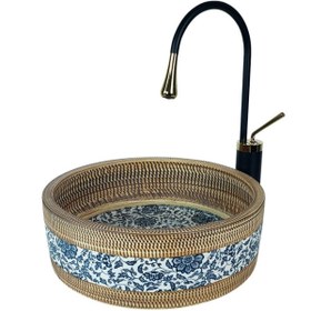 Resim Pure Edessa Dekoratıf Çanak Lavabo Handmade Hnm-113 