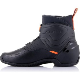 Resim Alpinestars Sp-2 Korumalı Motosiklet Botu Beyaz - Kırmızı - Siyah 