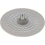 Resim Chuangyinshop Gri 1 Adet Silikon Pislik Tutucu Duş Ve Lavabo İçin Delikli Yuvarlak Tasarım 