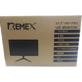 Resim UZM-007 19,5\ HQ 5MS 75HZ HDMI VGA SIYAH LED MONİTÖR 