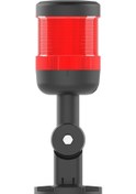Resim Mesan Ø66 1 Kat Modüler Işıklı Kolon Multi Led Devrilme Aparatlı Kırmızı 24vac/dc Ms 82610.1.24vac/dc 