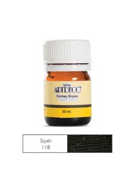 Resim Artdeco Kumaş Boyası 25Ml Siyah 118 