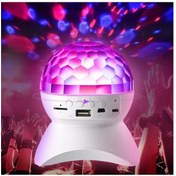 Resim Vontar Led Işıklı Şarjlı Bluetooth Hoparlör Disco Speaker Beyaz Disko Topu Diğer