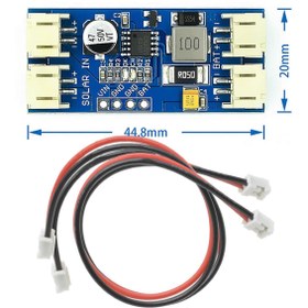 Resim Genel Markalar 12v Solar Panel Ile 1s 3.7v Lityum Pil Mppt Şarj Kartı Cn3791 Akü 