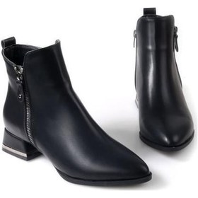 Resim Papuçcity Dnz 03030 Kadın 3,5 Cm Topuklu Bot 001 