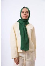 Resim Mirsoy Scarf Mir Modern Desen Şal Zümrüt 