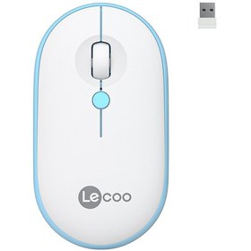 Resim Lecoo WS212 Kablosuz 1600DPI 4 Tuşlu Optik Mouse Siyah 